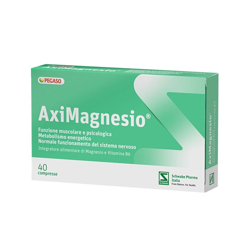 Aximagnesio Integratore con Magnesio 40 Compresse
