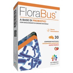 Florabus Integratore per Benessere Intestino 30 Compresse Singole Florabus Integratore per Benessere Intestino 30 Compresse Singole
