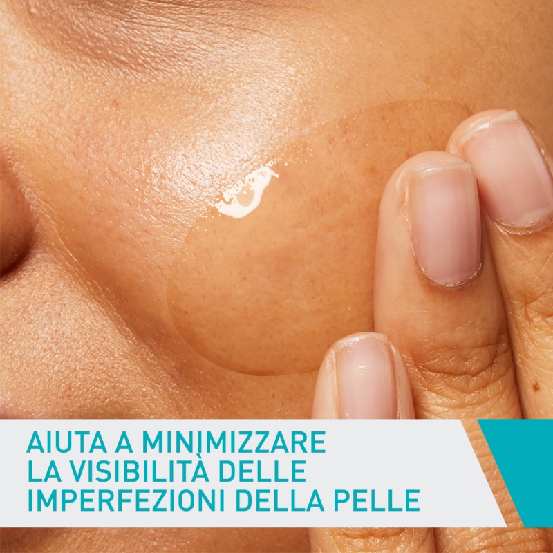 il gel cerave aiuta a minimizzare le imperfezioni della pelle