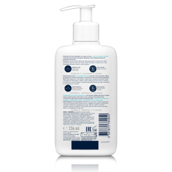 retro del flacone di CeraVe Detergente Controllo Imperfezioni per Pelli con Acne e Brufoli 236ml