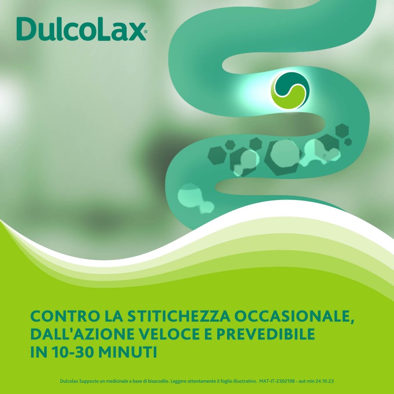 Dulcolax Adulti è un Rimedio contro la Stitichezza in 6 Supposte 10 mg