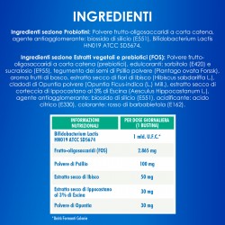 ingredienti di Enterogermina Intestino Pigro Integratore Fermenti Lattici 10 Bustine