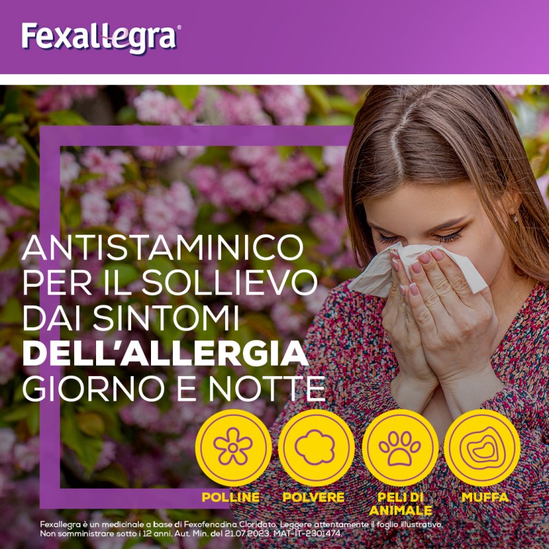 benefici di Fexallegra Medicinale per Allergia 10 Compresse Rivestite