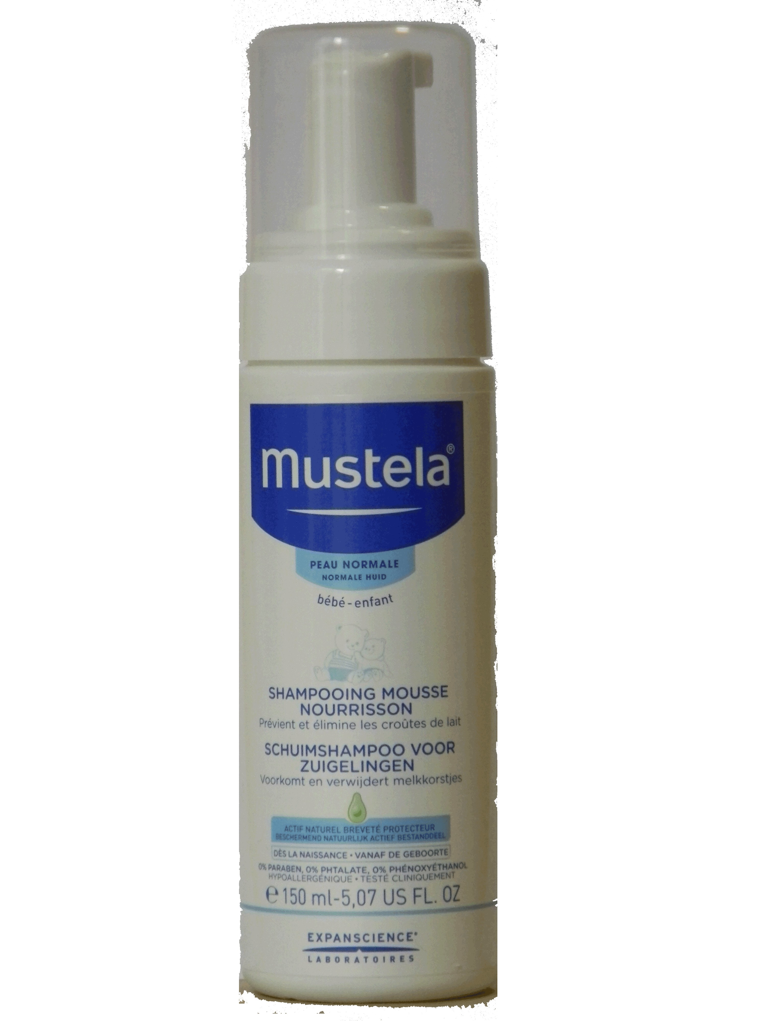 Mustela Mousse Shampoo per Crosta Lattea Pelle Normale150 ml. - TuttoFarma
