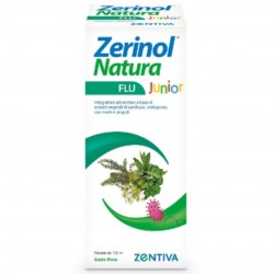 Confezione di Zerinol Natura Flu Junior Sciroppo Bambini per Naso e Gola Gusto Mora 150ml Confezione di Zerinol Natura Flu Junior Sciroppo Bambini per Naso e Gola Gusto Mora 150ml