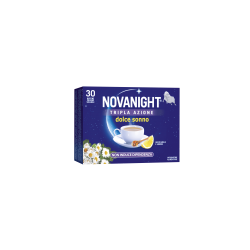 confezione di Novanight Tisana Dolce Sonno Tripla Azione per Sonno 32 Bustine