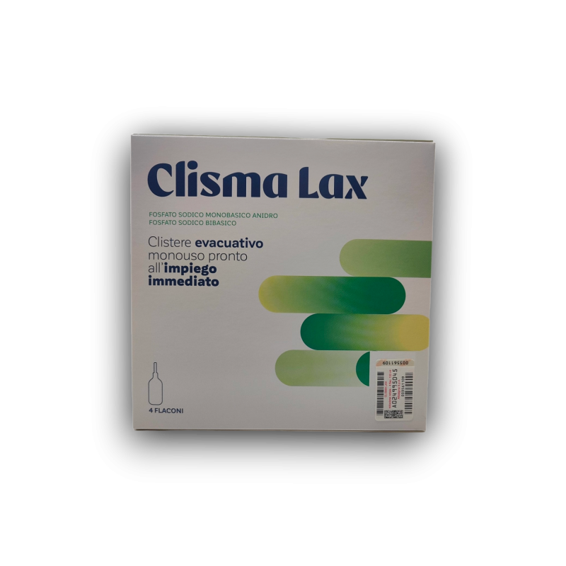Scatola di Clismalax 4 Clismi 133 ml Clisteri Lassativi