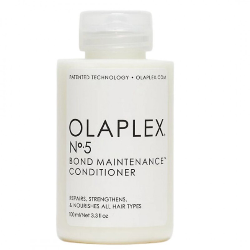 Flacone di Olaplex N° 5 Bond Maintenance Conditioner Balsamo Pre Shampoo 100ml