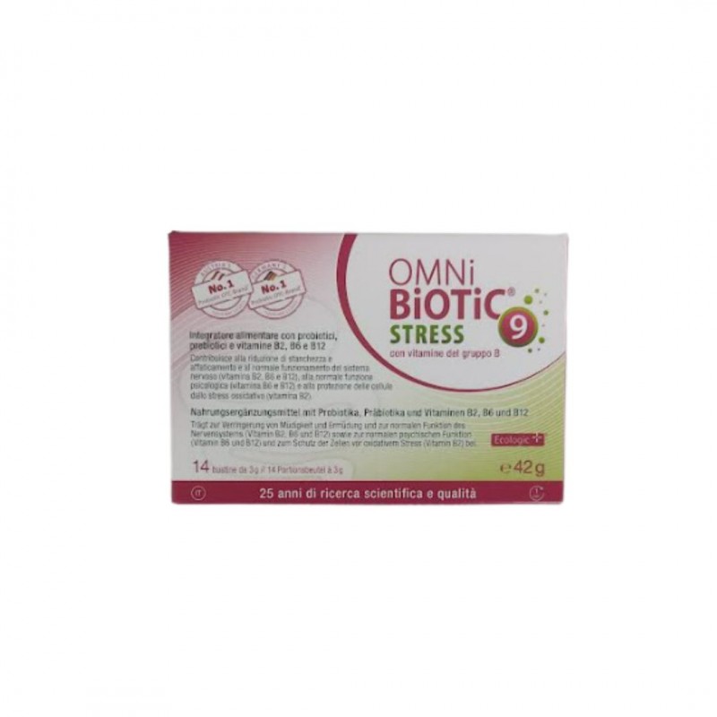 OMNI BIOTIC STRESS VITAMINE GRUPPO B 14 BUSTINE DA 3 G OMNI BIOTIC STRESS VITAMINE GRUPPO B 14 BUSTINE DA 3 G