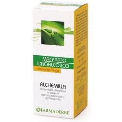 Farmaderbe Alchemilla Macerato Idroalcolico Integratore per Stomaco da 50ml Farmaderbe Alchemilla Macerato Idroalcolico Integratore per Stomaco da 50ml