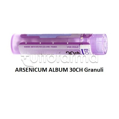 Boiron Arsenicum Album 30CH Granuli Omeopatici Tubo da 4gr Boiron Arsenicum Album 30CH Granuli Omeopatici Tubo da 4gr