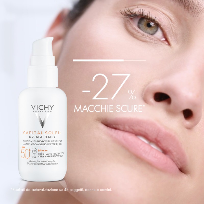 Vichy Capital Soleil Uv-Age Daily contrasta al-27% macchie scure