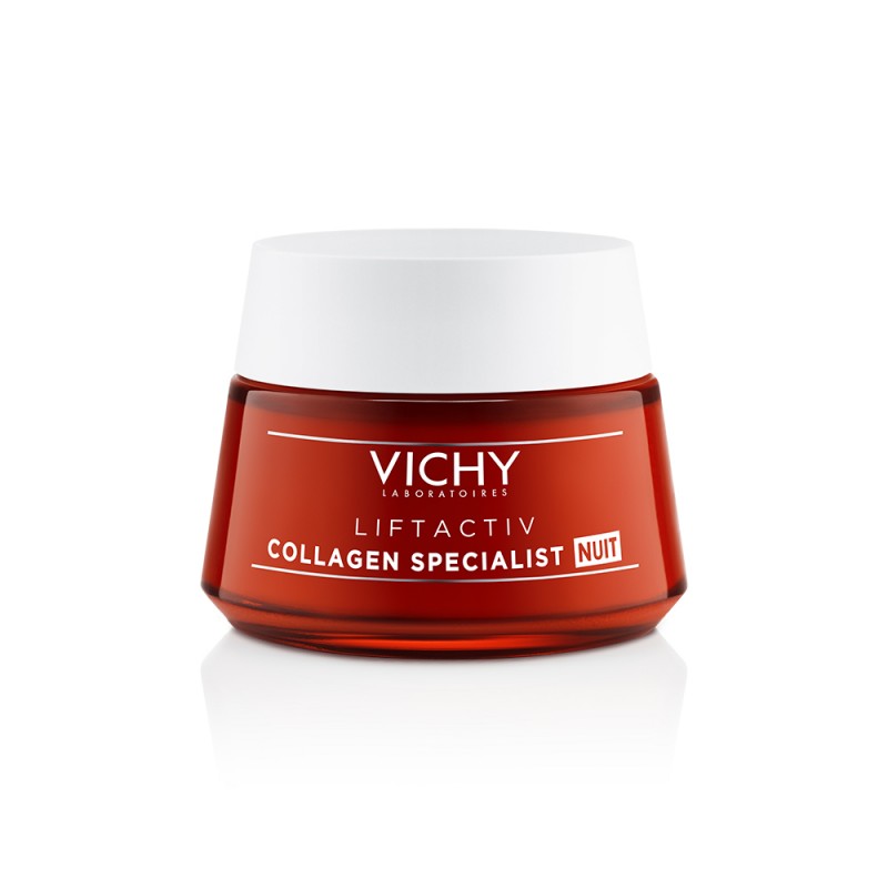 Vichy Liftactiv Collagen Specialist Notte Crema Viso Notte Anti-Età 50ml