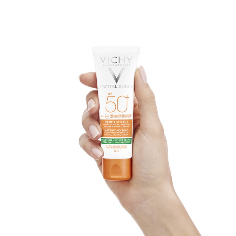 foto di Vichy Solare Crema Anti Acne Purificante SPF50+ 50ml