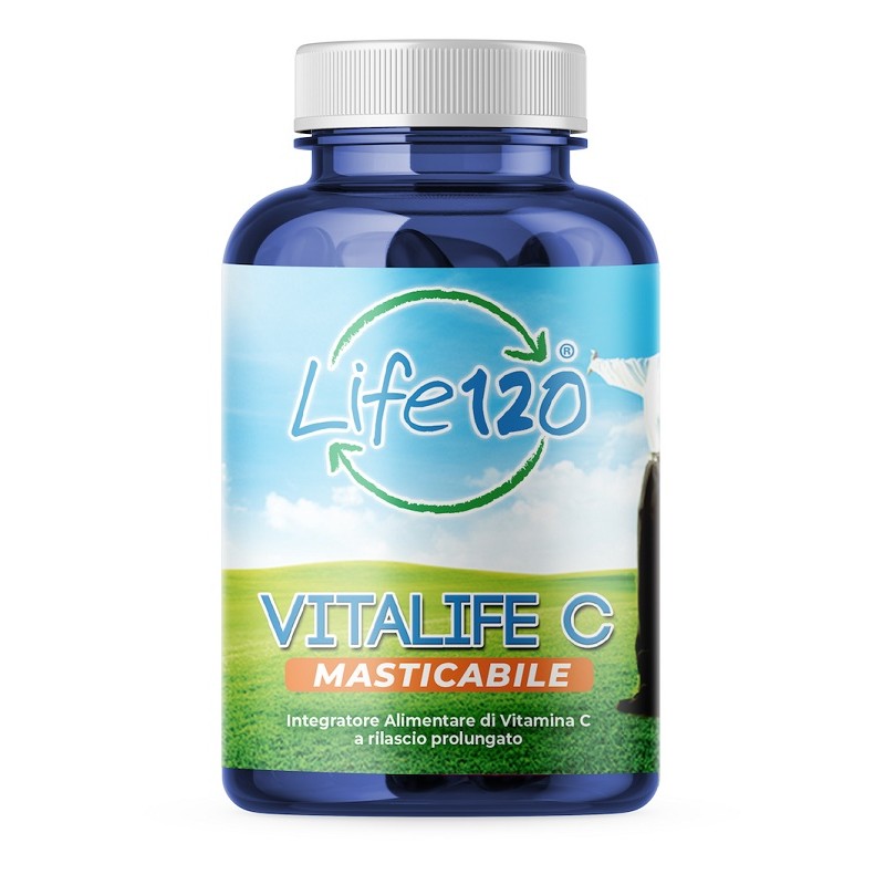 Life 120 Vitalife C Integratore di Vitamina C 90 Compresse Singole