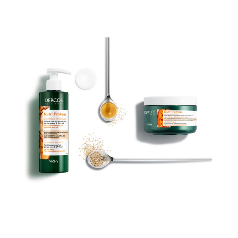 routine con Vichy Dercos Nutrients Maschera Nutriente Capelli 250ml routine con Vichy Dercos Nutrients Maschera Nutriente Capelli 250ml