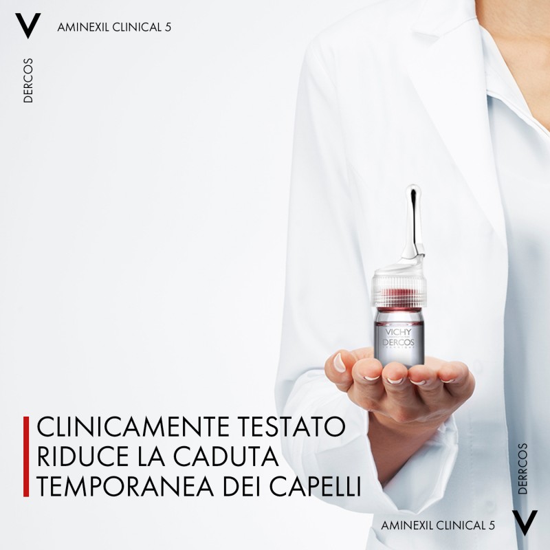Vichy Dercos Aminexil Intensive 5 Anti-Caduta Uomo è clinicamente testato