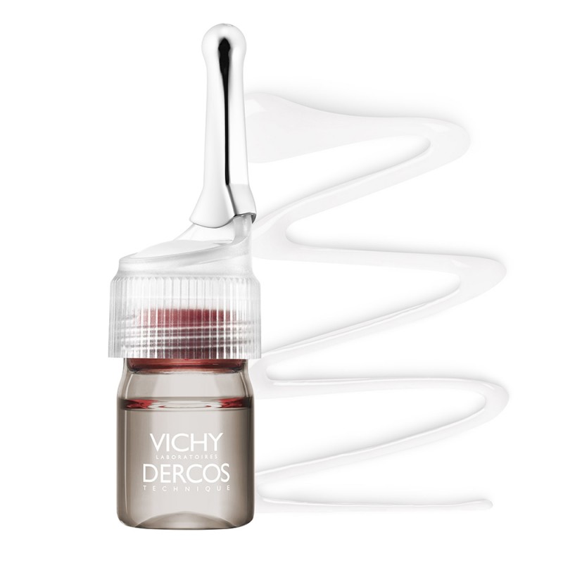 texture Vichy Dercos Aminexil Pro Anti-Caduta Capelli Donna 21 Fiale