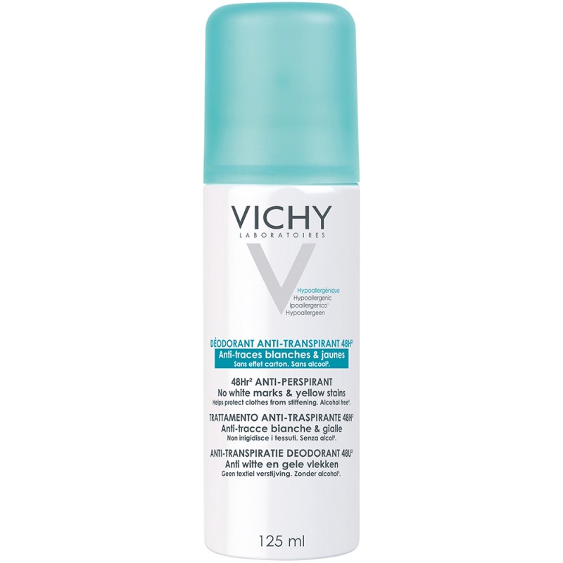 Vichy Deodorante Spray Anti-Tracce 48 h 125 ml