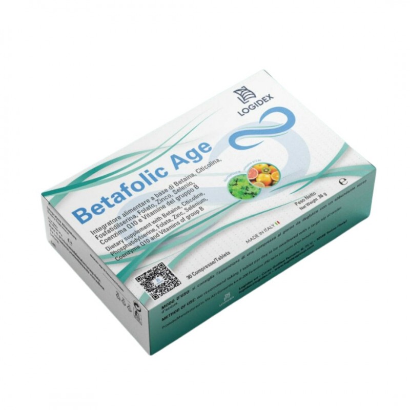 confezione Logidex Betafolic Age Integratore Benessere Organismo 30 Compresse