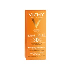 scatola Vichy Ideal Soleil Crema Viso Dry Touch SPF30 50 ml