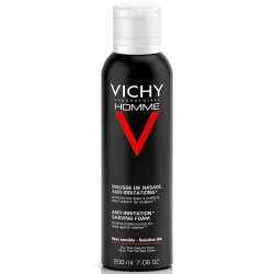 Vichy Uomo Schiuma da Barba Delicata per Pelle Sensibile 200 ml