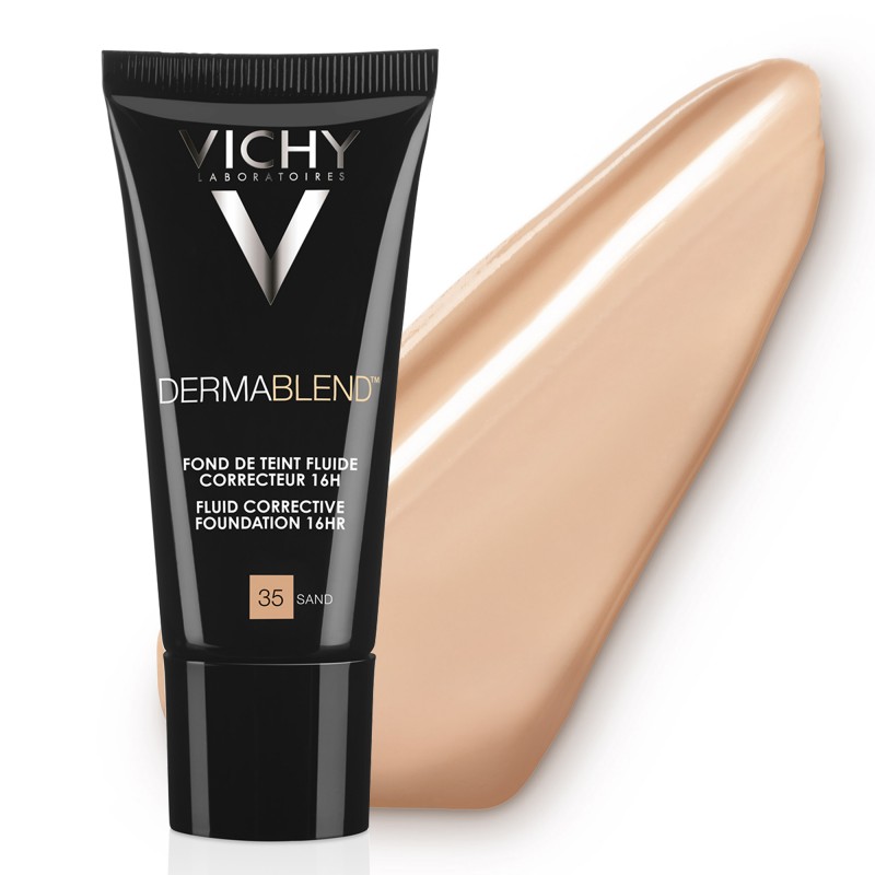 colorazione Vichy Dermablend Fondotinta Fluido 35 Sand Sabbia 30 ml