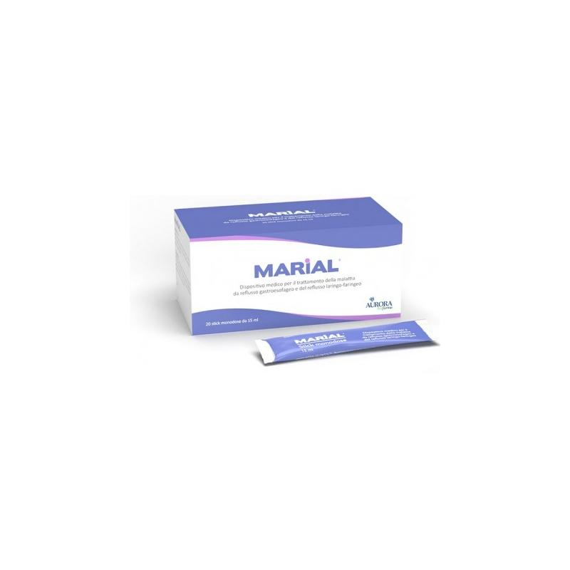 confezione di Marial Integratore per Reflusso Gastrico 20 Oral Stick