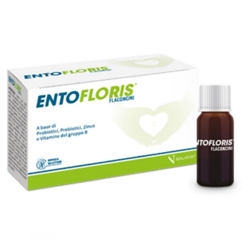 Entofloris Integratore Flora Batterica 10 Flaconcini da 10ml Entofloris Integratore Flora Batterica 10 Flaconcini da 10ml