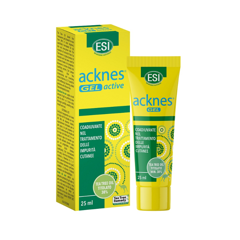 Scatola e Tubo ESI Acknes Gel per Pelli Impure 25ml Scatola e Tubo ESI Acknes Gel per Pelli Impure 25ml