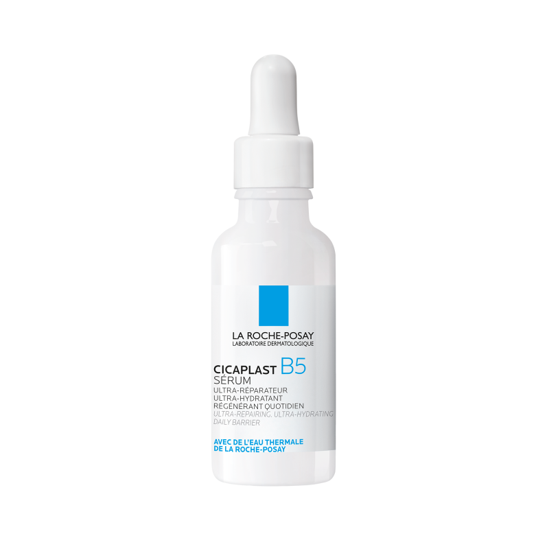 flacone di La Roche Posay Cicaplast B5 Siero Viso Idratante 30ml