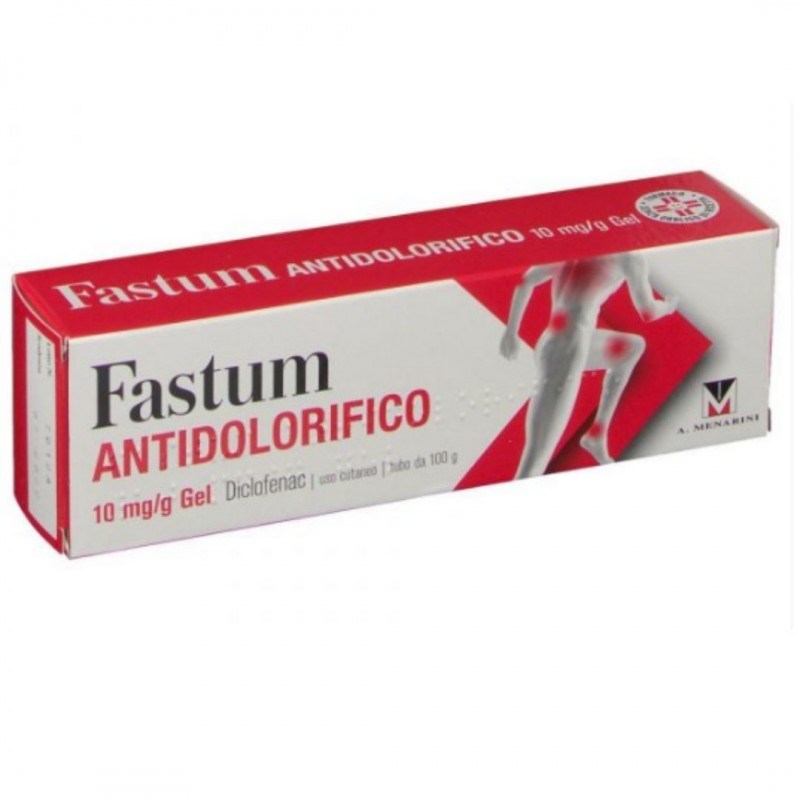 Fastum Antidolore Gel contro Dolori e Infiammazioni 1% 100gr (Formato Convenienza)
