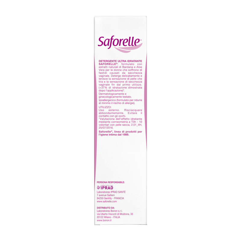 modalità d'uso di Saforelle Detergente Intimo Idratante 250ml modalità d'uso di Saforelle Detergente Intimo Idratante 250ml