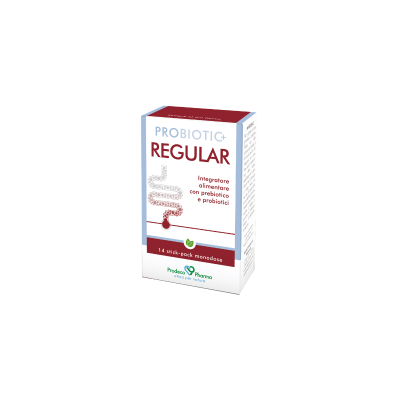 scatola di GSE Probiotic+ Regular Integratore per Intestino 14 Stickpack scatola di GSE Probiotic+ Regular Integratore per Intestino 14 Stickpack