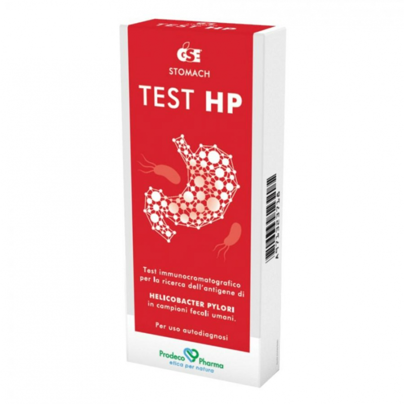 1 confezione di GSE Test HP Rilevazione Helicobacter Pylori