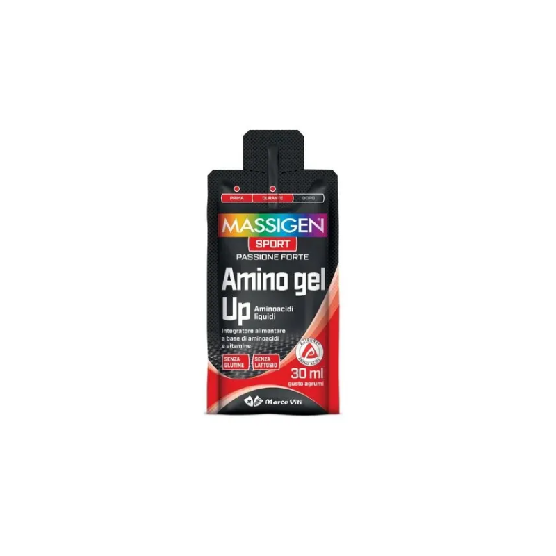 Marco Viti Massigen Sport Amino Gel Up Integratore di Aminoacidi 30ml Marco Viti Massigen Sport Amino Gel Up Integratore di Aminoacidi 30ml