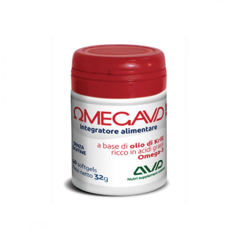 confezione di Omegavd Integratore Alimentare con Omega-3