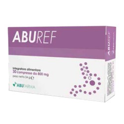 Aburef Integratore per Acidità e Reflusso Stomaco 30 Compresse Singole Aburef Integratore per Acidità e Reflusso Stomaco 30 Compresse Singole