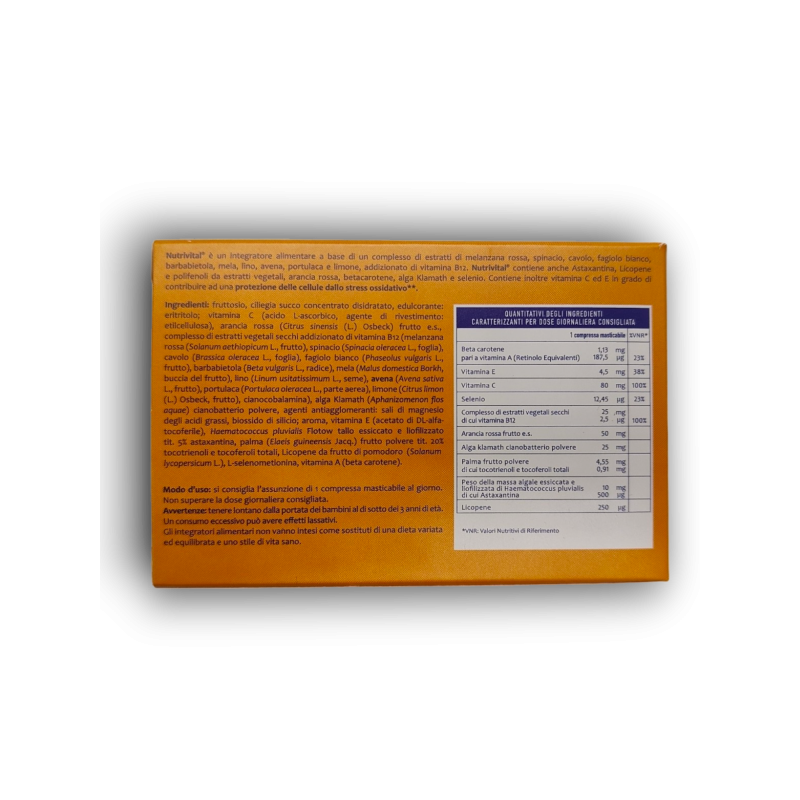 Nutrivital Integratore Difese Immunitarie 30 Compresse Nutrivital Integratore Difese Immunitarie 30 Compresse