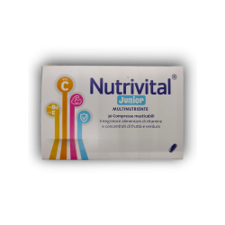 Scatola Nutrivital Junior Integratore Multivitamico 30 Compresse Scatola Nutrivital Junior Integratore Multivitamico 30 Compresse
