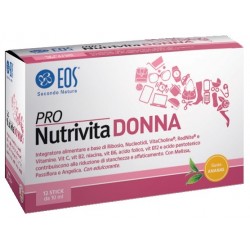 Eos Pro Nutrivita Donna Integratore Energizzante 12 Stick Singoli
