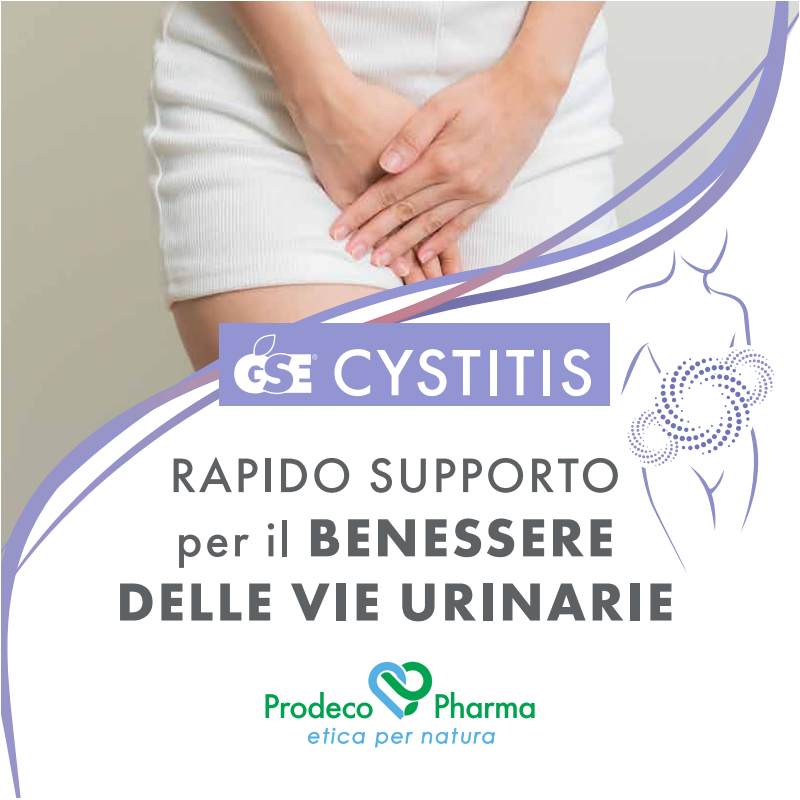 benefici di GSE Cystitis Rapid Integratore Vie Urinarie e Cistite 30 Compresse