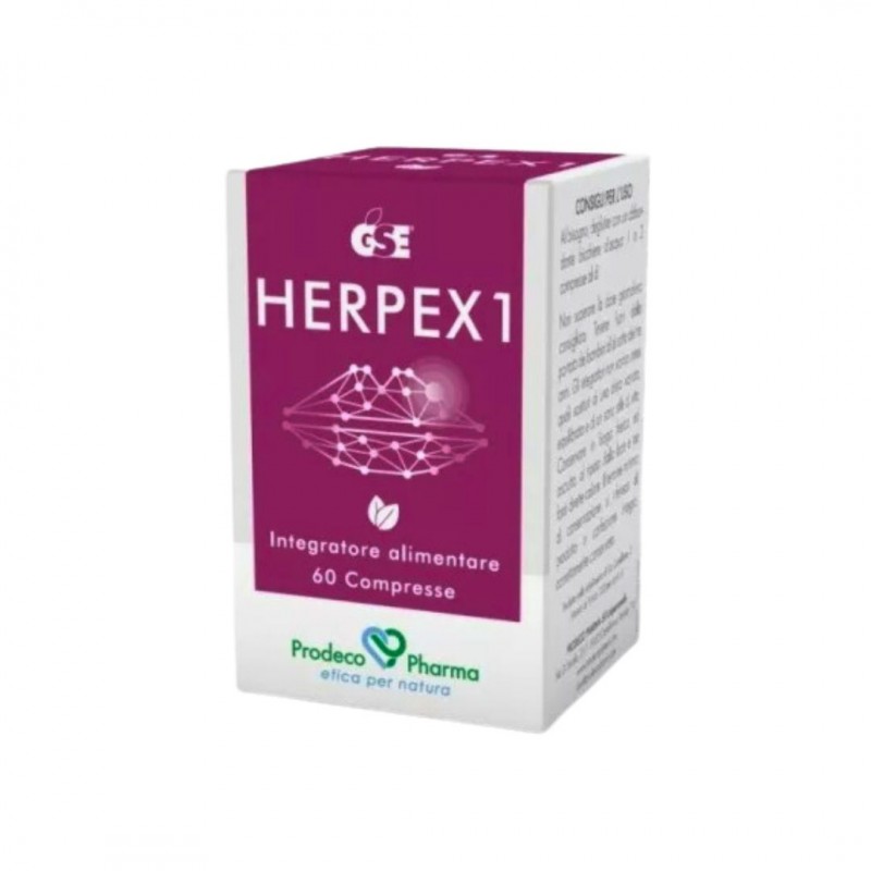 confezione di GSE Herpex 1 Integratore per Difese Immunitarie 30 Compresse