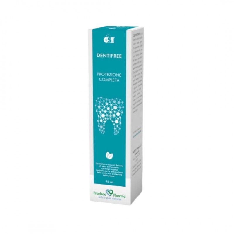 confezione di GSE Dentifree Protezione Completa Dentifricio 75ml confezione di GSE Dentifree Protezione Completa Dentifricio 75ml