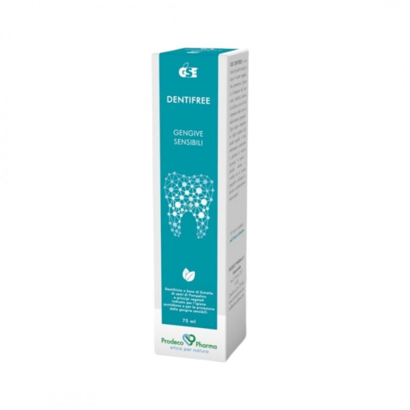 scatola di GSE Dentifree Gengive Sensibili Dentifricio 75ml scatola di GSE Dentifree Gengive Sensibili Dentifricio 75ml
