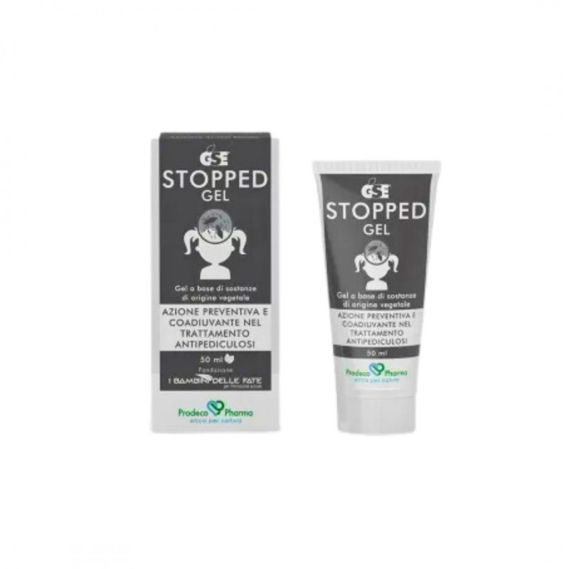 tubetto di GSE Stopped Gel Trattamento Pediculosi 50ml tubetto di GSE Stopped Gel Trattamento Pediculosi 50ml