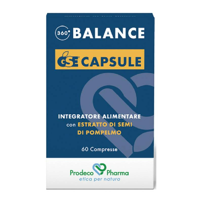 scatola di GSE Capsule Integratore per Difese Immunitarie 60 Capsule