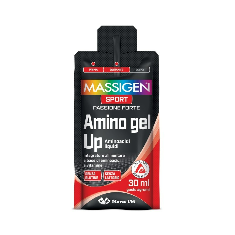 Marco Viti Massigen Sport Amino Gel Up Integratore di Aminoacidi 30ml Marco Viti Massigen Sport Amino Gel Up Integratore di Aminoacidi 30ml
