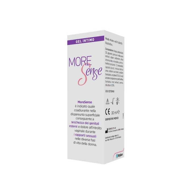 MoreSense Gel per Idratazione e Lubrificazione Intima 30 ml