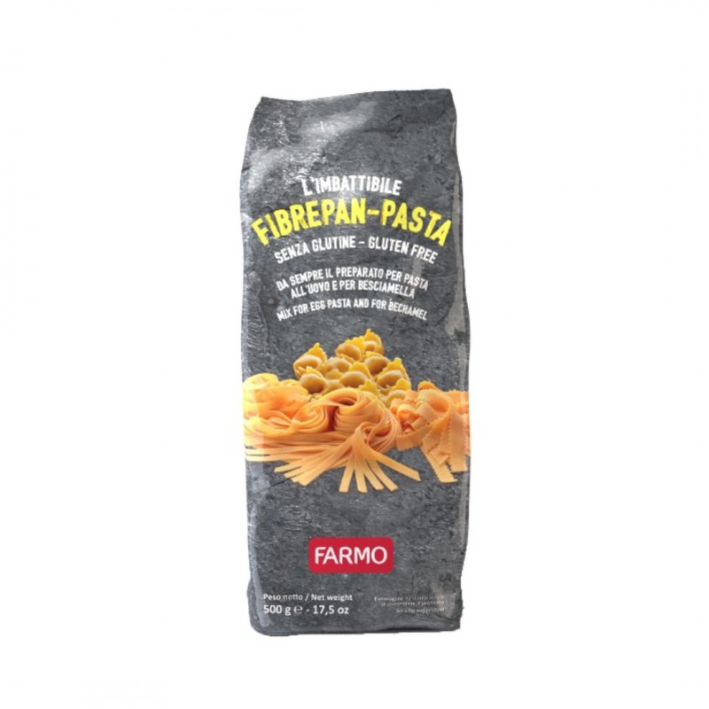 confezione di L'Imbattibile Fibrepan Pasta Preparato Per Pasta Senza Glutine 500g confezione di L'Imbattibile Fibrepan Pasta Preparato Per Pasta Senza Glutine 500g